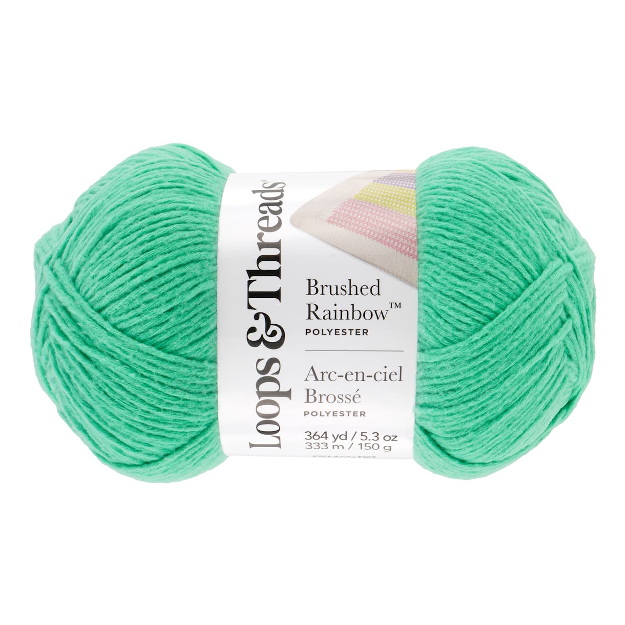 15 Pack: Brushed Rainbow™ Yarn by Loops & Threads®